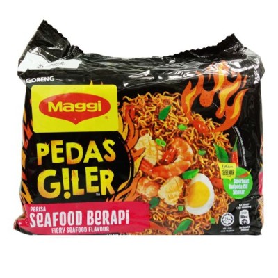 Maggi Pedas Giler (Seafood Berapi) 76g x 5's