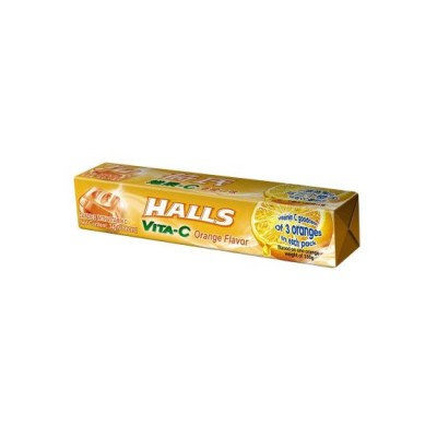 HALLS Vita-C Orange Candy 34 gm*