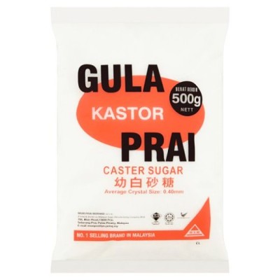 Gula Kastor Prai CASTER SUGAR 500g [KLANG VALLEY ONLY]