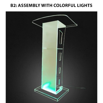 Lectern - B1: Assembly with Lights