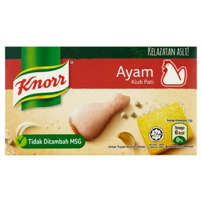 Knorr Seasoning Chicken NO ADDED MSG 6 cubes 60 gm
