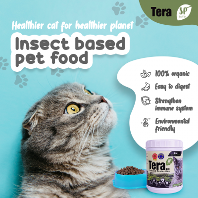 SP-TERA (Insect based Protein cat's Supplement) 1 carton (6 bottles)