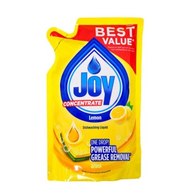 JOY Lemon Dishwashing Liquid Refill 375ml