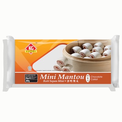 Mini Mantou Chocolate (12 pcs - 240g) (12 Units Per Carton)