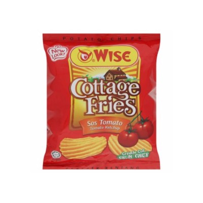 WISE Cottage Fries Tomato 65g (36 Units Per Carton)