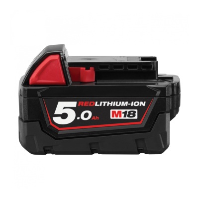 MILWAUKEE 5.0AH M18 RED LITHIUM - ION BATTERY M18 B5