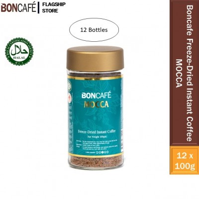 Boncafe Mocca Freeze-Dried Instant Coffee 12bottles (100g each)
