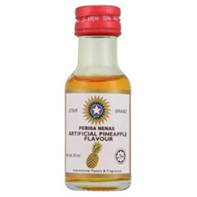 STAR BRAND Food Flavouring - Pineapple 25ml (144 Units Per Carton) [KLANG VALLEY ONLY]
