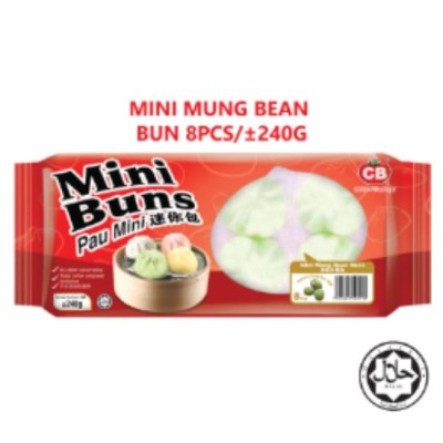 CB Mini Mung Bean Bun 8pcs 240g