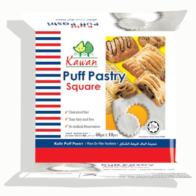 Puff Pastry Square 4 (10 pcs - 400g) (24 Units Per Carton)
