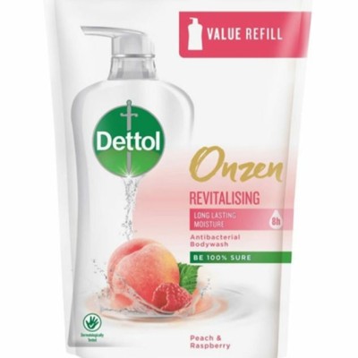 Dettol Shower Gel Refill Peach and Rasberry 450ml
