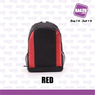 Bag2u Backpack (Red) BP807 (1000 Grams Per Unit)