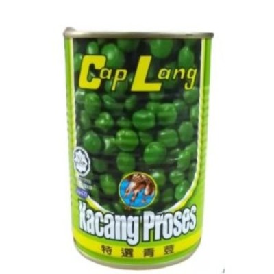 Cap Lang CL Green Peas 425g