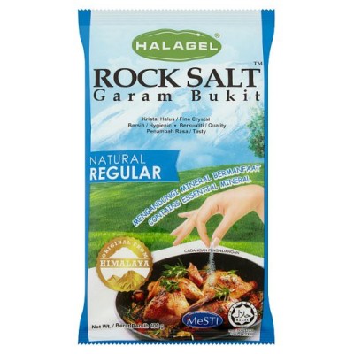 HalagelCrystal Organic Rock Salt 400g