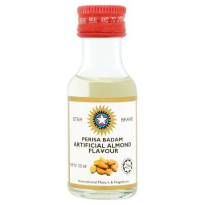 STAR BRAND Food Flavouring - Almond 25ml (144 Units Per Carton) [KLANG VALLEY ONLY]