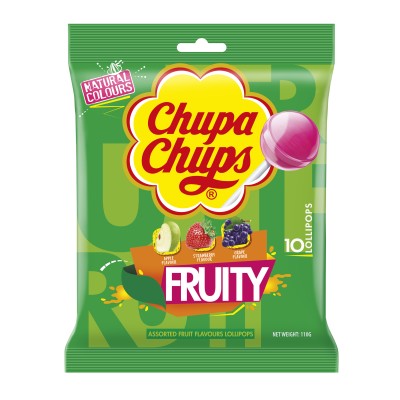 CHUPA CHUPS FRUIT BAG 12X10SX9.5G (12 Units Per Carton)