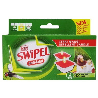 SWiPEL CANDLE SERAI WANGI TWIN150GM(12 Units Per Carton)