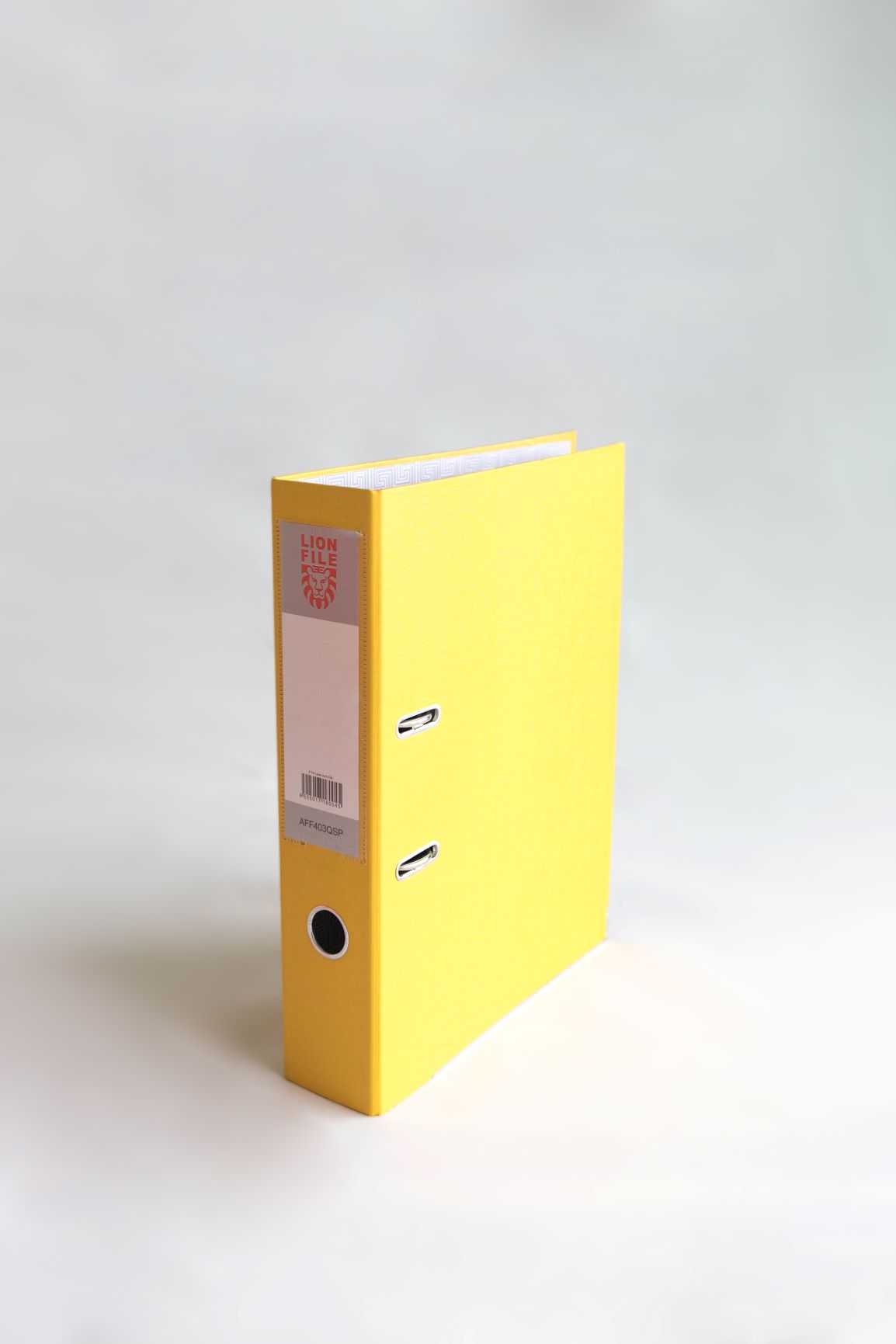 Premium Yellow Color Lion File Lever Arch File F4 - 3" (30 Units Per Carton)