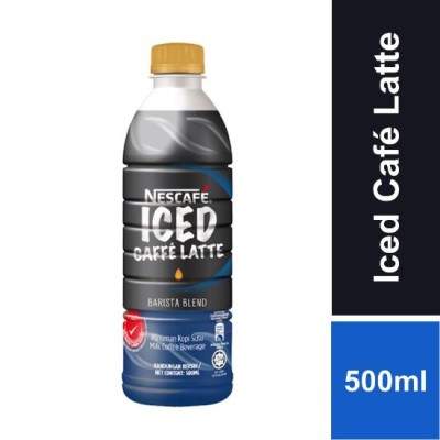 NESCAFE Iced Caffe Latte Bottle 500ml Drink