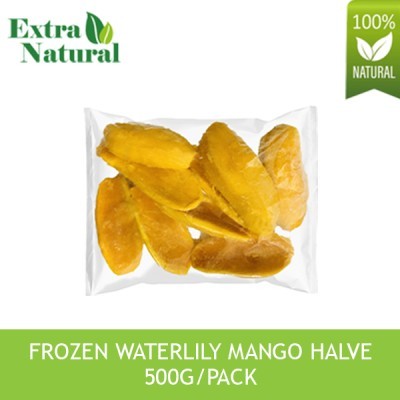 [Extra Natural] Frozen Waterlily Mango Halve 500g (20 unit in a carton)