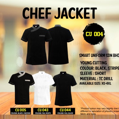 Chef Jacket CU 043 (SIZE : XS - 2XL)