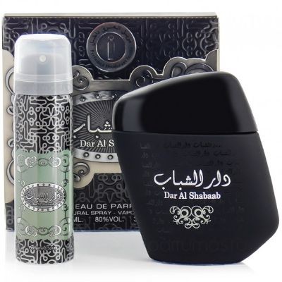 Dar Al Shabaab Oud Perfumes 100ml + Deodoran for Men