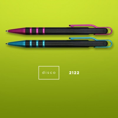 DISCO - Plastic Ball Pen  (1000 Units Per Carton)