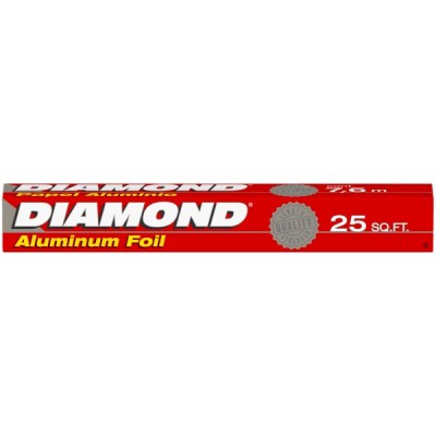 DIAMOND Aluminium Cooking Foil 25 SF(7.6m) Box (24 boxes per carton)