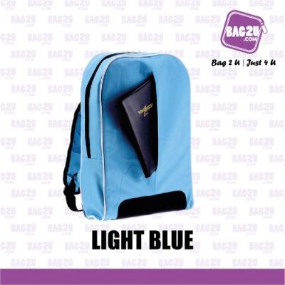 Bag2u Backpack (Sky Blue) BP812 (1000 Grams Per Unit)