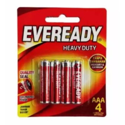 Eveready Heavy Duty Battery AAA 4pcs