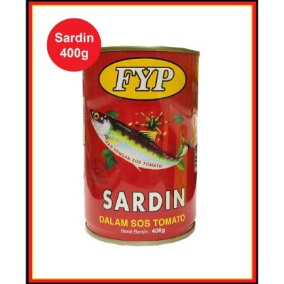 FYP Sardines in Tomato Sauce (Merah) 400g