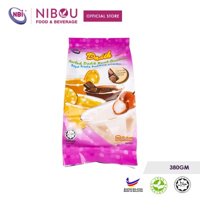 Nibou (NBI) DADIH Soya Fruits Chocolate Pudding Powder (380gm X 24)