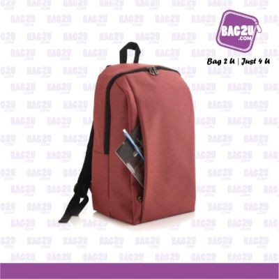 Bag2u Laptop Backpack (Red) BP127 (1000 Grams Per Unit)