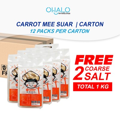 1 CARTON_OHAYO CARROT MEE SUAR_free x2 coarse salt [total 1 kg]_by OHALO