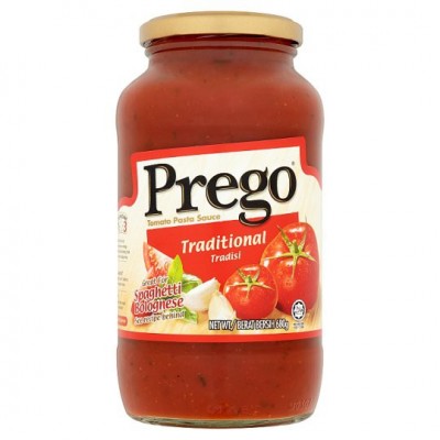 12 x 680g Prego Traditional Pasta Sauce