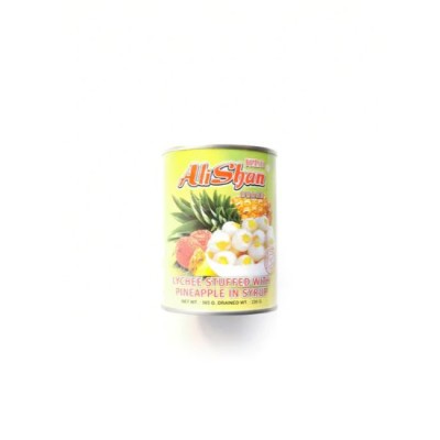 ALISHAN LYCHEE STUFFED WITH PINEAPPLE IN SYRUP 565g