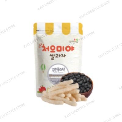 SSALGWAJA Organic Baby Rice Stick (40g) [7months] - Black Soybean