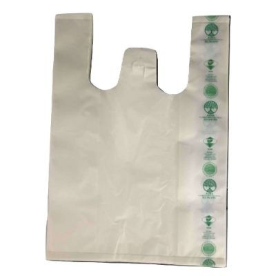 Biodegradable and Compostable Singlet Bags 24x30 (1000 Units Per Bundle)