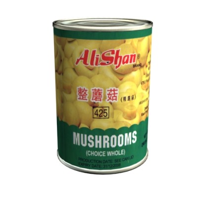 Alishan Button Mushroom 425gm [KLANG VALLEY ONLY]