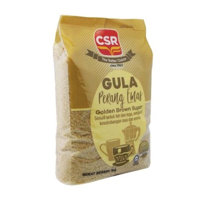 CSR Golden Brown Sugar 1 kg [KLANG VALLEY ONLY]