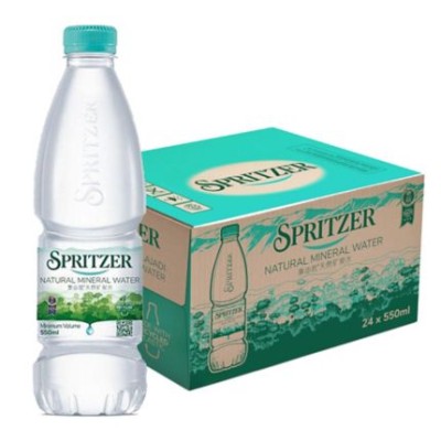 Spritzer Mineral Water 550ml x 24