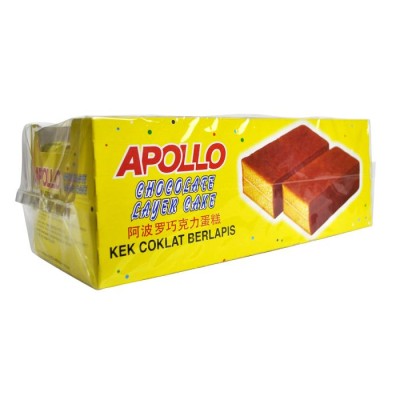 Apollo Chocolate Layer Cake 18g x 24