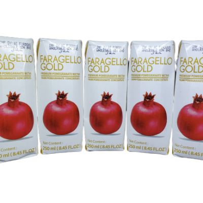 Faragello Jus Premium Gold Premium Juice ( Delima) 250ml x 27