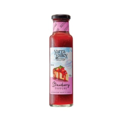 YARRA VALLEY Strawberry Topping 250ml