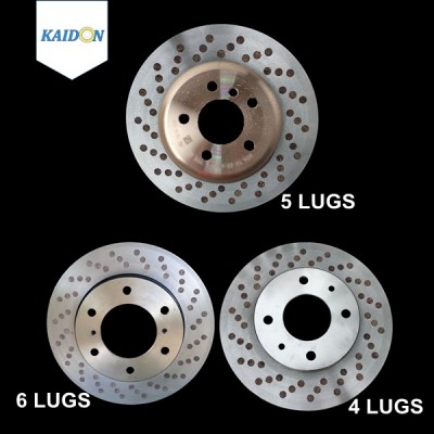 Jaguar XF disc brake rotor KAIDON (REAR) type "RS" spec