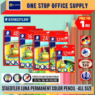 Staedtler Luna Permanent Colour Pencils Box - ( 24L)