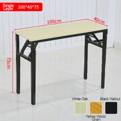 Foldable Table design - 100cm Single Layer