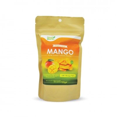 Organic Dried Mango 150g (12 Units Per Carton)