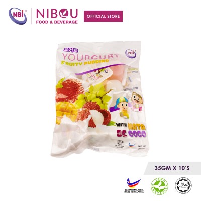 Nibou (NBI) YOURGURT Fruity Pudding (35gm x 10's x 24)