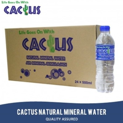 Cactus Mineral Water 24 x 500 ml